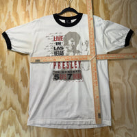 Vintage Y2K Las Vegas Elvis Presley 2000s graceland t-shirt