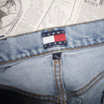 30 - Vintage Y2K Tommy Hilfiger light wash baggy denim jeans
