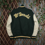 S - Vintage / Y2K 90sAmericana School Patched Varsity Jacket