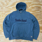 Vintage timberland workwear embroidered heavyweight hoodie