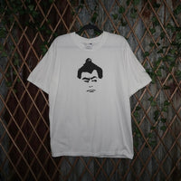 L - Vintage / Y2K Rare "Angry The Face" Japanese Artist Tee
