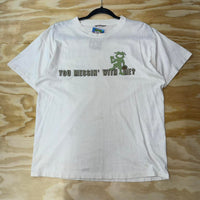 Vintage y2k you messin with me? 1990s single stitch t-shirt
