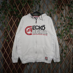 XL - Vintage / Y2K 2000s Ecko Big front Print  Zip-up Jacket