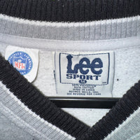 Vintage Y2K oakland raiders arc embroider nfl 90s sweatshirt