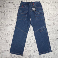 36x34 - Vintage / Y2K wear first baggy cargo carpenter denim