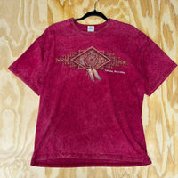 Large - Vintage y2k burgundy arizona tourist t-shirt