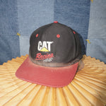 OSFA - Vintage Y2K cat racing flag embroider nascar 90s hat