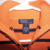 6 - Vintage / Y2K Polo ralph lauren stripe 00s knit sweater