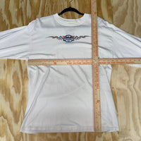 Vintage y2k nascar racing brickyard 1990 long sleeve t-shirt