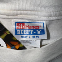 Vintage 1990s clovis big hat days caricature cowboy t-shirt