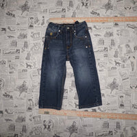 3T - Vintage Y2K rocawear denim pants embroider youth jeans