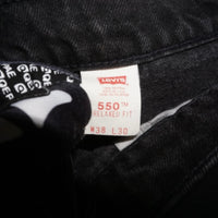 38x30 - Vintage Y2K Levis orange tab 90s 550 usa made jeans
