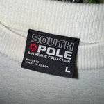 Vintage Y2K south pole embroider grunge 00s striped sweater