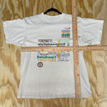 Vintage y2k american heart walk 1990s t-shirt