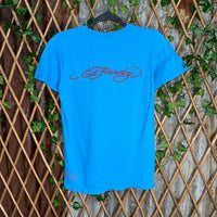 Vintage Y2K ed Hardy by Christian Audigier flame 00s t-shirt