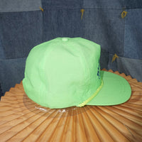 OSFA - Vintage builders concrete spell out neon rope hat