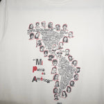 Small - Vintage Y2K Mi Patria es America activist 80s tshirt