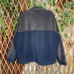 Vintage Y2K reebok 2000s embroider 1/2 zip fleece sweatshirt