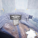 OSFA - Vintage Y2K Toronto Maple Leafs denim trucker NHL hat