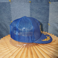 OSFA - Vintage Y2K NAPA auto parts embroider gold leaf hat