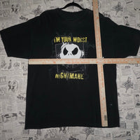 XXL- Vintage Y2K Nightmare before christmas jack 00s t-shirt