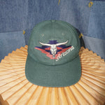 OSFA - Vintage Arizona Longhorn skull skeleton Aztec 90s hat