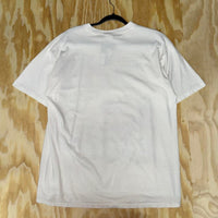 Vintage y2k femme painted flowers 1990s art t-shirt