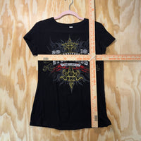 Vintage Y2K 2010 anniversary sturgis biker femme t-shirt