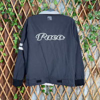 Vintage Y2K PACO jeans 90s embroider reversible windbreaker