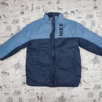 4 - Vintage Y2K nike zip up 2000s puffer jacket reversible