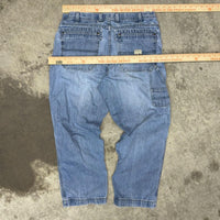 Vintage y2k eddie bauer Carpenter faded workwear 90s jeans