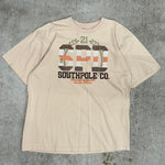 Vintage y2k southpole beige t-shirt