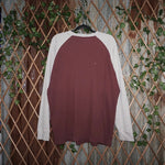 XL-Vintage Y2K south pole embroider 2000s thermal LS t-shirt