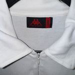 Vintage Y2K kappa embroider Patch 1/4 zip polo jersey shirt