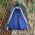 Vintage Y2K Nike 1990s embroidered swoosh zip up windbreaker