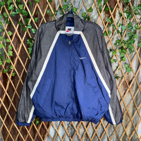 Vintage Y2K Nike 1990s embroidered swoosh zip up windbreaker