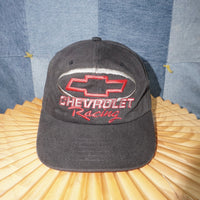 OSFA - Vintage 1990s Chevrolet racing embroidered faded hat