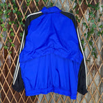 Vintage Y2K Adidas half zip pullover 1990s patch windbreaker