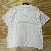 Vintage y2k simpsons movie film promo donut 2000s t-shirt