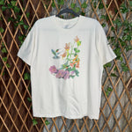 Vintage Y2K flower cute cottage sue nelson art 2000s t-shirt