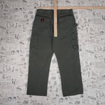 36-Vintage Y2K Wrangler Riggs workwear carpenter cargo pants