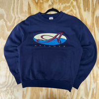 Vintage 1990s atlanta tourist the A logo crewneck sweatshirt