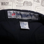 32 - Vintage Y2K Anchor blue 2000s baggy skate cargo shorts