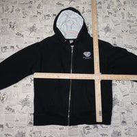 Large -Vintage Y2K Honolulu wahine embroider 00s surf hoodie