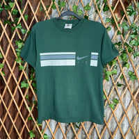 Vintage Y2K Nike air striped 1990s usa made swoosh t-shirt