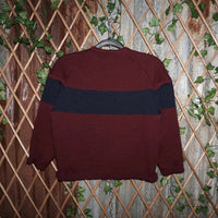 Small - Vintage Y2K by Dimitri wool 70s stripe knit sweater