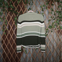 Large - Vintage Y2K St. John’s Bay knit stripe femme sweater