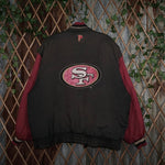2XL - Vintage / Y2K 49’ers reversible embroidered Pro Player