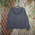 L- Vintage / Y2K 2000’s Sherpa lined y2k embroidered  jacket