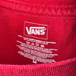Vintage Y2K vans grunge 2000s repeat logo skate surf t-shirt